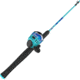 Zebco Splash Combo Spincast, On 6ft 2 Piece Rod, 4 Pack Asstmnt, 2 Blue / 2 Purp, BRSSPLASHSC602M