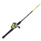 Zebco SPLASH GREEN 6' 2PC MED SC COMBOw/10# SPLGRSC602M.10.NS4