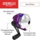 Zebco Splash Spincast Combo, 2 Piece, 6 ft, Purple, SPLPRSC602MB.NS4