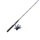 Zebco Splash Spinning Reel and Rod Combo, 6ft 2-PC Fiberglass Rod, Medium-Light, Moderate, SZ 20 Reel, 5.2-1 Ratio, 2-Bearings, All Metal Gears, Z-Splash Blue, SPLZFB20602ML.NS4