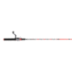 Zebco Splash Spinning Reel and Rod Combo, 6ft 2-PC Fiberglass Rod, Medium-Light, Moderate, SZ 20 Reel, 5.2-1 Ratio, 2-Bearings, All Metal Gears, Z-Splash Red, SPLZFR20602ML.NS4