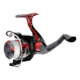 Zebco Splash Spinning Reel and Rod Combo, 6ft 2-PC Fiberglass Rod, Medium-Light, Moderate, SZ 20 Reel, 5.2-1 Ratio, 2-Bearings, All Metal Gears, Z-Splash Red, SPLZFR20602ML.NS4