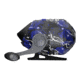 Zebco Splash Spincast Reel and Rod Combo, 6ft 1-PC Fiberglass Rod, Medium, Moderate, SZ 20 Reel, Ball Bearing System, All Metal Gears, Z-Splash Blue, SPLZFBSC602M.NS4