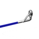 Zebco Splash Spincast Reel and Rod Combo, 6ft 1-PC Fiberglass Rod, Medium, Moderate, SZ 20 Reel, Ball Bearing System, All Metal Gears, Z-Splash Blue, SPLZFBSC602M.NS4