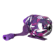 Zebco Splash Spincast Reel and Rod Combo, 6ft 1-PC Fiberglass Rod, Medium, Moderate, SZ 20 Reel, Ball Bearing System, All Metal Gears, Tidepool Purple, SPLTPPSC602M.NS4