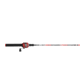 Zebco Splash Spincast Reel and Rod Combo, 6ft 1-PC Fiberglass Rod, Medium, Moderate, SZ 20 Reel, Ball Bearing System, All Metal Gears, Z-Splash Red, SPLZFRSC602M.NS4