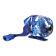 Zebco Splash Spincast Reel and Rod Combo, 6ft 1-PC Fiberglass Rod, Medium, Moderate, SZ 20 Reel, Ball Bearing System, All Metal Gears, Tidepool Blue, SPLTPBSC602M.NS4