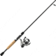 Zebco Spyn Spinning Combo 2 Piece Ml Cork/Fiberglass, Size 10, 4.3-1 Ratio, 3Bb w/ 6# Line, 6ft, SPYN10602ML.NS3