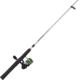 Zebco Stinger Spinning Reel and Rod Combo, 5ft 6in 2-PC Fiberglass Pole, EVA Rod Handle, SZ 10 Reel, Changeable Righ/Left Retrieve, Silver/Black, SSP10562LA.NS3