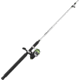 Zebco Stinger Spinning Reel and Rod Combo, 7ft 2-PC Fiberglass Pole, EVA Rod Handle, SZ 50 Reel, Changeable Righ/Left Retrieve, Built-In Hook Keeper, Silver/Black, SSP50702MHA.NS3