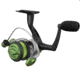Zebco Stinger Spinning Reel and Rod Combo, 4ft 6in 2-PC Fiberglass Pole, EVA Rod Handle, SZ 10 Reel, Changeable Righ/Left Retrieve, Silver/Black, SSP10462ULA.NS3