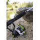 Zebco Stinger Spinning Reel and Rod Combo, 4ft 6in 2-PC Fiberglass Pole, EVA Rod Handle, SZ 10 Reel, Changeable Righ/Left Retrieve, Silver/Black, SSP10462ULA.NS3
