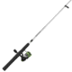Zebco Stinger Spinning Reel and Rod Combo, 4ft 6in 2-PC Fiberglass Pole, EVA Rod Handle, SZ 10 Reel, Changeable Righ/Left Retrieve, Silver/Black, SSP10462ULA.NS3