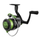 Zebco Stinger Spinning Reel and Rod Combo, 6ft 6in 2-PC Fiberglass Pole, EVA Rod Handle, SZ 30 Reel, Changeable Righ/Left Retrieve, Silver/Black, SSP30662MA.NS3
