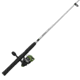Zebco Stinger Spinning Reel and Rod Combo, 6ft 6in 2-PC Fiberglass Pole, EVA Rod Handle, SZ 30 Reel, Changeable Righ/Left Retrieve, Silver/Black, SSP30662MA.NS3