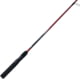 Zebco Z-Cast Spinning Rod, 6ft 2-PC Durable Z-Glass Pole, Comfortable EVA Rod Handle, Shock-Ring Guides, Medium, Red, ZCASTS602MA,PB3