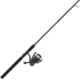 Zebco Element Spinning Rod and Reel Combo, 7ft, Medium, 2 Pieces, Blue, 40, ELM40702M.NS3