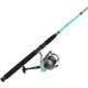 Zebco Ready Tackle Srf/Pier 60sz 8 ft Spinning Combo with Eagle Claw Tackle, 2 Pieces
