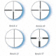 Available Reticles for Zeiss 2.5-8x32 50YD Parallax Conquest Rifle Scope