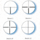 Available Reticles for Zeiss 4x32 50YD Parallax Conquest Rifle Scope