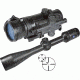Zeiss Conquest HD5 2-10X42 Rifle Scope w/ Plex Reticle with Armasight Co-mr-sd Night Vision Medium Range Clip-on System Standard Definition Generation 2+ and adapter 3