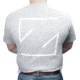 Zeiss Gear T-Shirt with Legendary Z Mark on Back and ZEISS Logo on Front Left Chest, Grey, Large