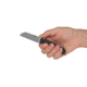 Zero Tolerance Anso Manual Folding Knife, 2.6in, CPM 20CV Steel, Sheepsfoot, Stonewashed finish, Carbon fiber Handle, 0230