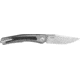 Zero Tolerance Auto Folding Knife, 3.35 in, Plain, CPM MagnaCut, Titanium, carbon fiber, Black, 556