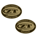 Zero Tolerance Challenge Coin, Brass ZTCOIN