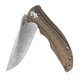 Zero Tolerance RJ Martin Kvt Folding Knife, Brown, 0609