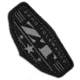 Zero Tolerance Zero Tolerance ZT Badge Woven Patch, Black/Gray, adult, BHQ-238688
