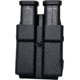 Zero9 Double Mag Case Holster, Glock .45 ACP, Molle Loks, Plain Black, Z9-4014-BLK-MLK