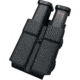 Zero9 Double Mag Case Holster, Glock 9mm/.40ACP, Molle Loks, Plain Black, Z9-4005-BLK-MLK