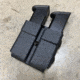 Zero9 Double Mag Case Holster, Traditional 9/40, Molle Loks, Plain Black, Z9-4027-BLK-MLK