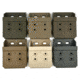 Zero9 Double Cuff Case Holster, Standard, Molle Loks, OD Green, Z9-4003-ODG-MLK