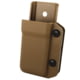Zero9 Holsters Single Mag Case, 9mm/40cal, Coyote, MOLLE Lock, Z9-4050-COY-MLK