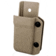 Zero9 Holsters Single Mag Case, 9mm/40cal, Silver Tan, MOLLE Lock, Z9-4050-STN-MLK