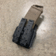 Zero9 Rifle Pistol Combo Holster, Glock .45 ACP, Molle Loks, Plain Black, Z9-4021-BLK-MLK