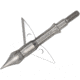 Heater Body Suit Zeus Titanium Broadhead, 100/125 Grain, Pack of 6, Silver, ZEI26