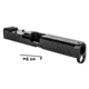 ZEV Technologies Z17 Duty Glock 17 9mm Stripped Pistol Slide, Glock 17 Gen 5, RMR Cut, Black, SLD-Z17-5G-DUTY-RMR-B