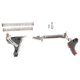 ZEV Technologies Adjustable Fulcrum Trigger Drop-In Kit,4th Gen,.45,Black/Red FUL-DRP-4G45-B-R