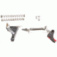 ZEV Technologies Tactical Fulcrum Trigger Drop-In Kit,1-3 Gen,9mm,Black/Red FUL-DRP-9-PRO.B-R