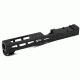 ZEV Technologies ZEV Z34 Dragonfly Black 3rd Gen Stripped Slide with RMR Cover Plate, SLDZ343GDFLYRMRCWABSDLC