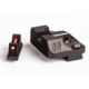 ZEV Technologies Combat Sight Set, .215 Fiber Optic Front