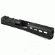 ZEV Technologies Dragonfly Stripped Gen 3 Pistol Slide,Black G17 Absolute Cowitness SLD-Z17-3G-DFLY-RMR-CW.ABS-DLC