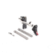 ZEV Technologies Fulcrum .40 Adjustable Glock Trigger Upgrade Drop-In Kit, 1st-3rd Gen, Black/Red FUL-ADJ-DRP-40-B-R