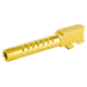ZEV Technologies G19 9MM Dimpled Barrel, Gold, ZT-BBL-19-D-GLD