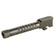 ZEV Technologies G19 9MM Threaded Dimpled Barrel, Gray, ZT-BBL-19-DS-GRY