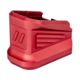 ZEV Technologies Glock 17 9mm Luger +5 Round Pistol Magazine Extension, Red, 5, BPAD-EXT-GLK-5-R