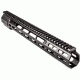 ZEV Technologies AR .308 Picatinny Wedge Lock Handguard, Large Frame, Rifle Length, Black, HG-308-WEDGE-14